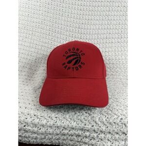 Toronto Raptors NBA Red Adjustable Baseball Cap Adjustable Strap Fan Favorite